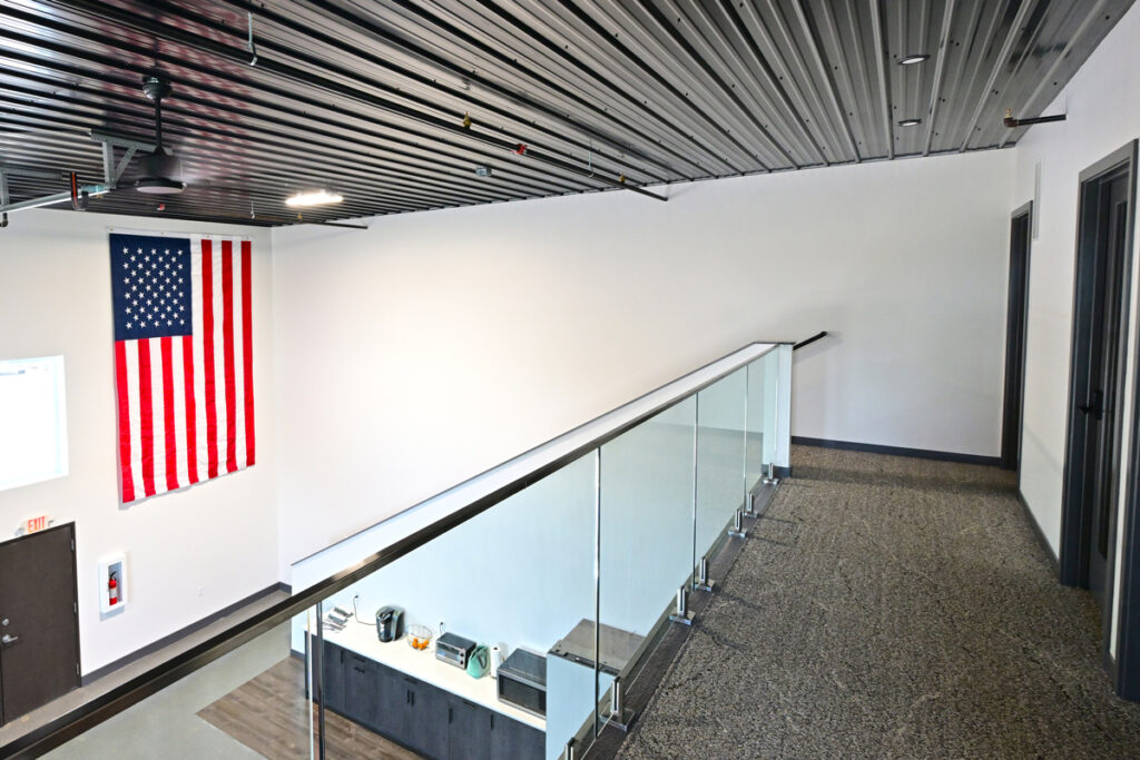 The interior of the Axys Construction offices.